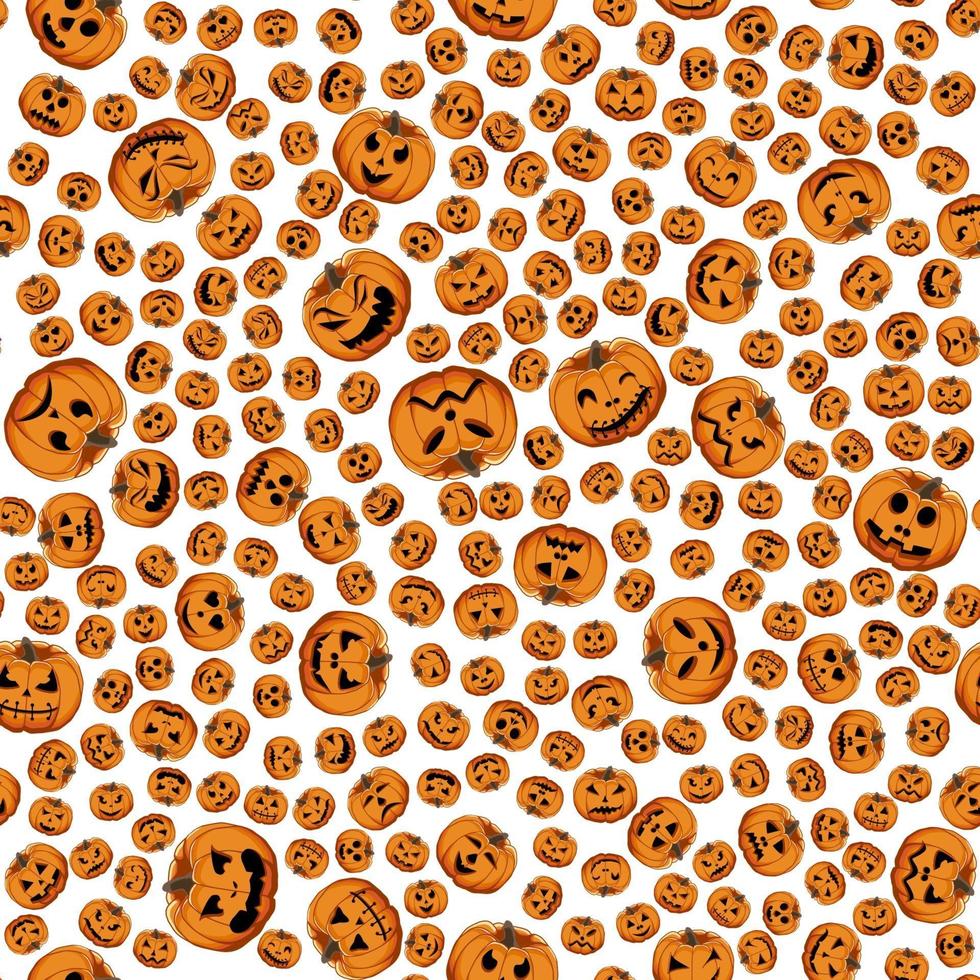 illustration sur le thème grand motif coloré halloween vecteur