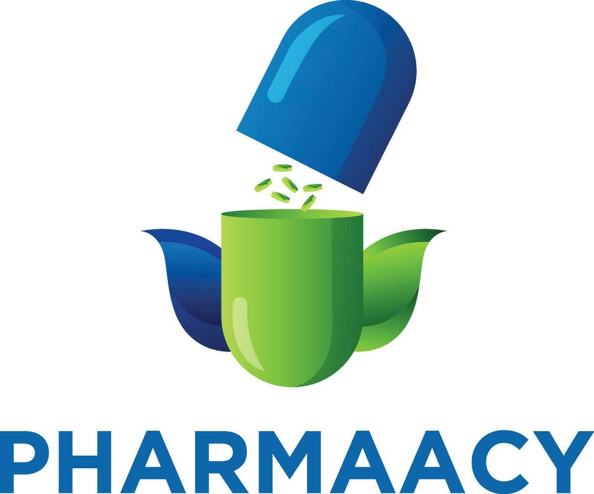 Créatif pharmacie logo conception vecteur illustration