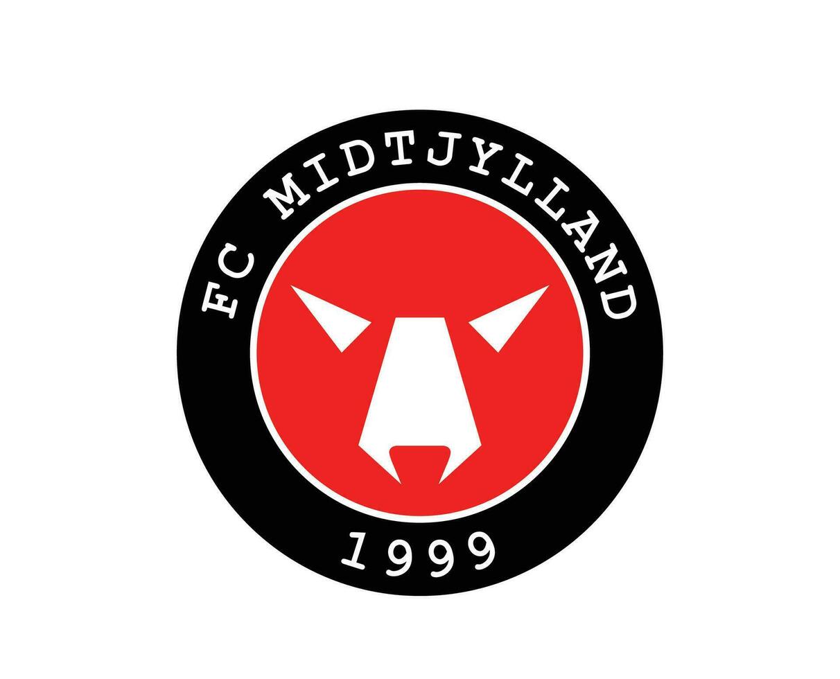 fc Midtjylland club logo symbole Danemark ligue Football abstrait conception vecteur illustration