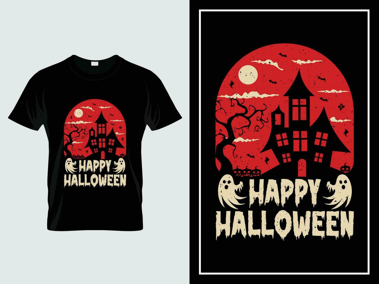 content Halloween t chemise conception illustration vecteur