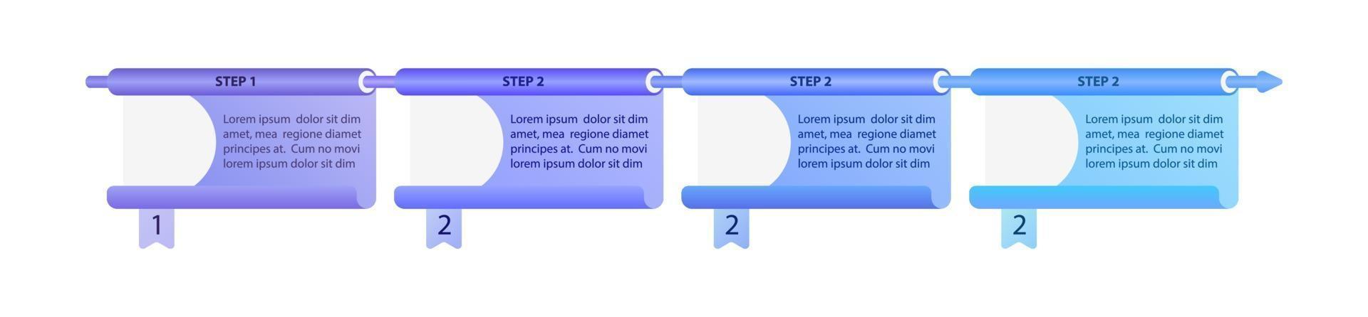 modèle d & # 39; infographie vectoriel d & # 39; entreprise