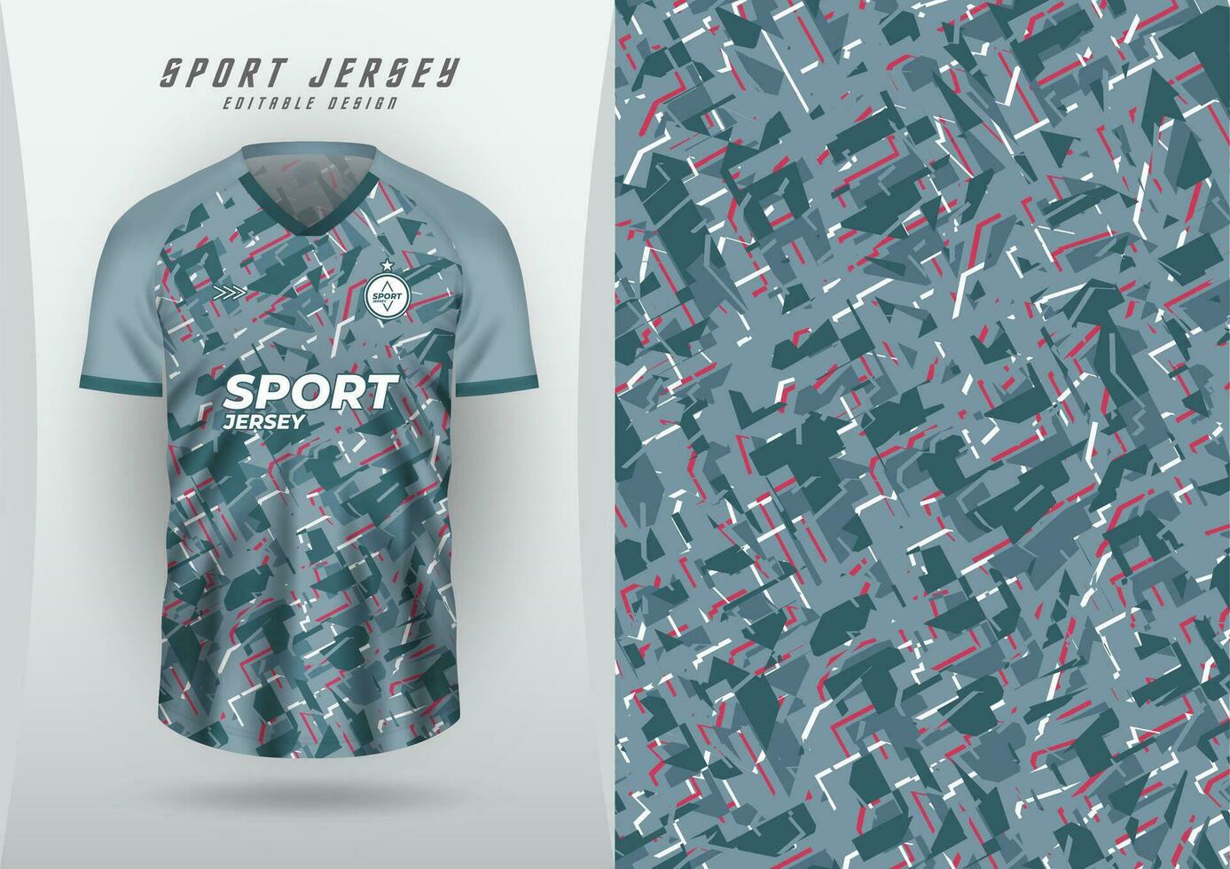 Contexte pour des sports, Jersey, football, fonctionnement Jersey, courses Jersey, vélo, modèle, grunge, gris et petit lignes, blanc, rose. vecteur