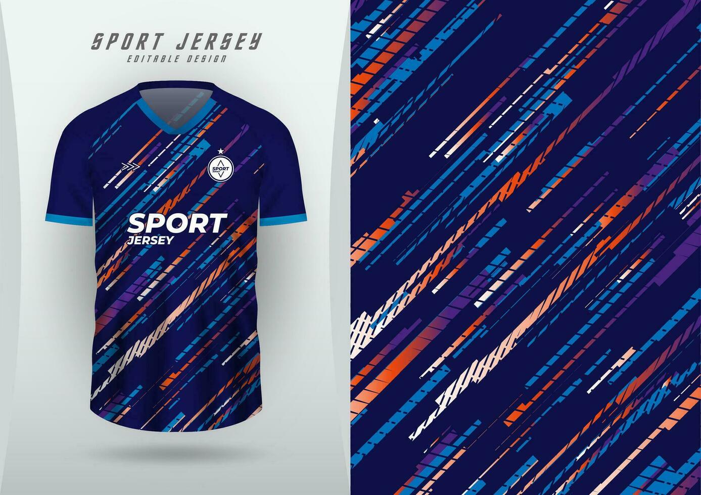 arrière-plans pour des sports, Jersey, football, fonctionnement Jersey, courses Jersey, vélo, modèle, diagonale carré, pente, bleu, orange, violet. vecteur