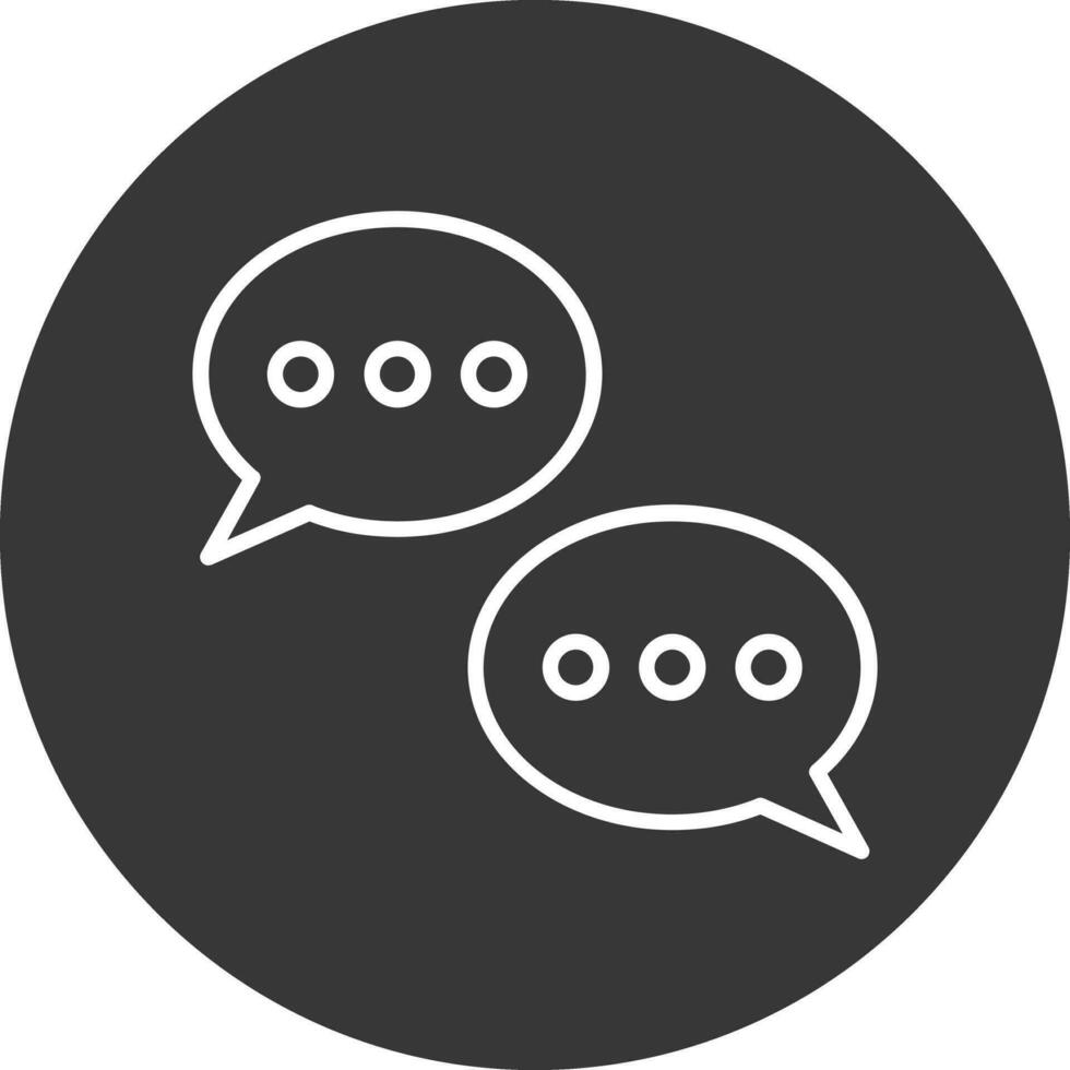 icône de vecteur de dialogue
