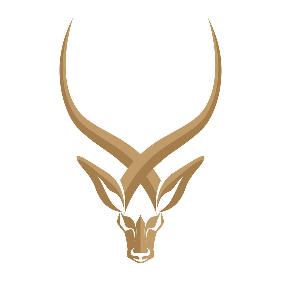 antilope logo illustrations vectorielles design icône logo vecteur
