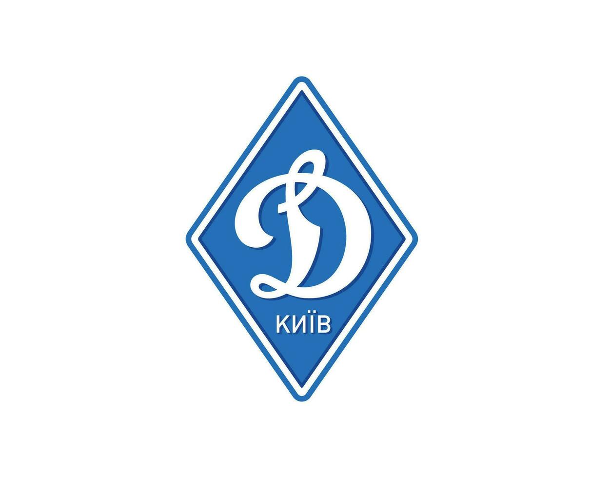 dynamo kyiv club symbole logo Ukraine ligue Football abstrait conception vecteur illustration