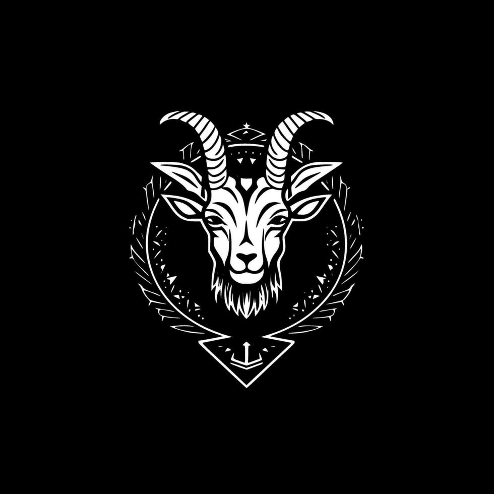 chèvre - haute qualité vecteur logo - vecteur illustration idéal pour T-shirt graphique