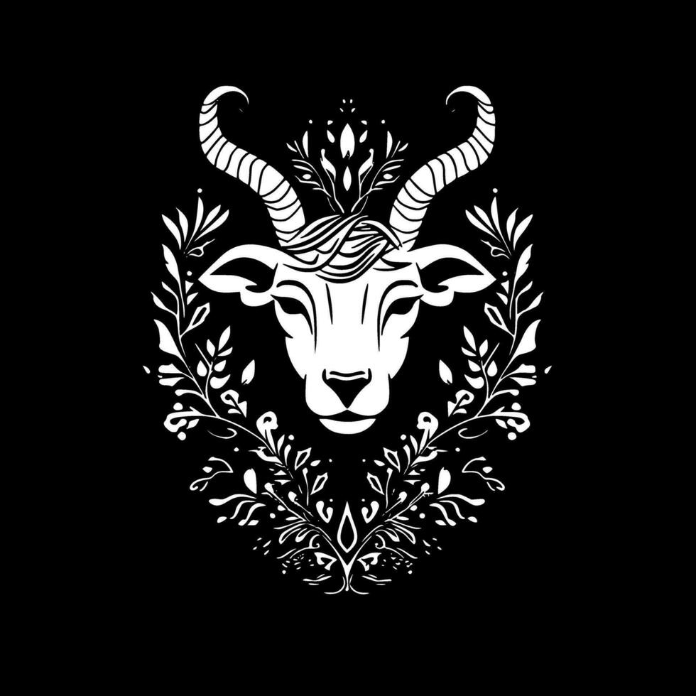 chèvre - haute qualité vecteur logo - vecteur illustration idéal pour T-shirt graphique