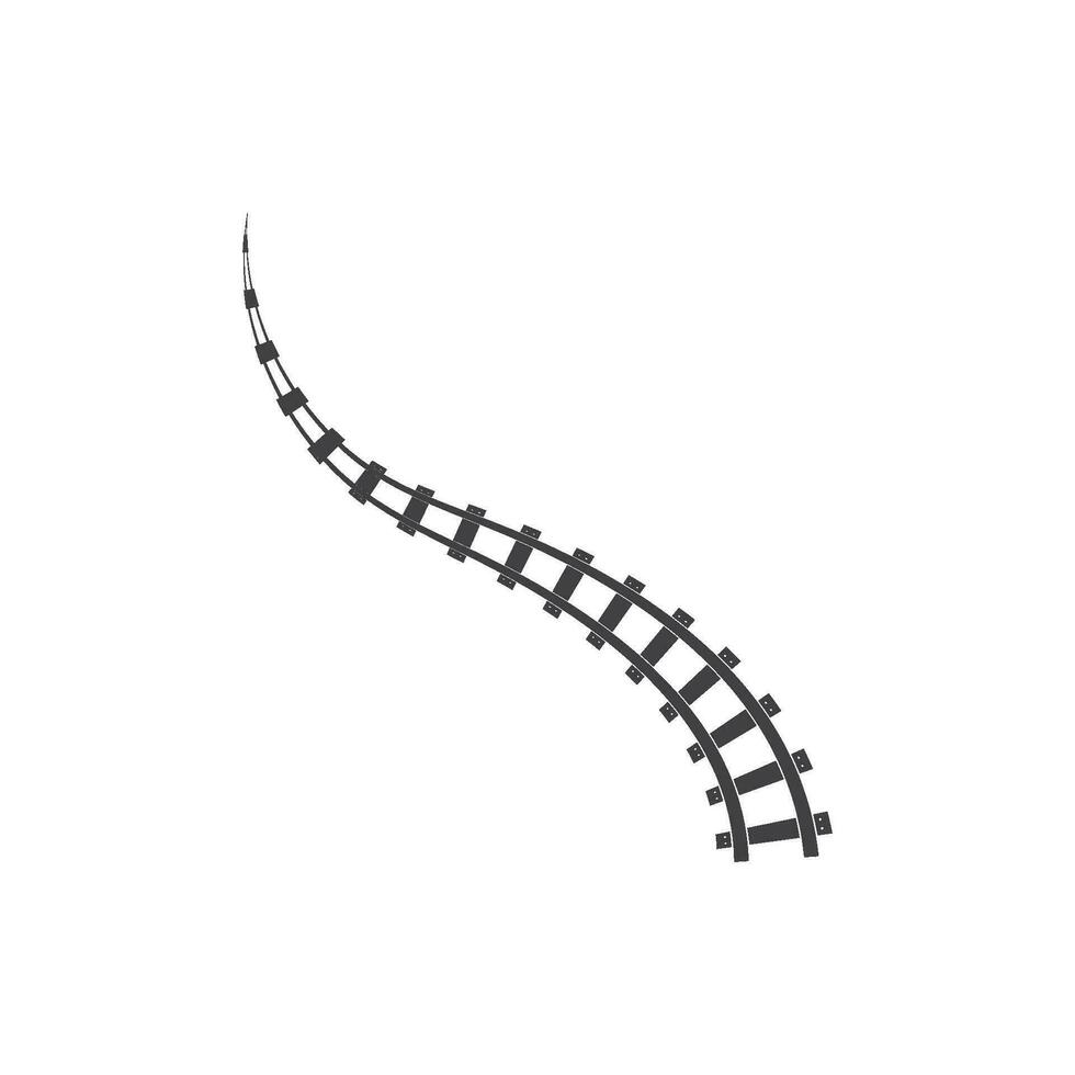 rail façon Piste vecteur illustration conception
