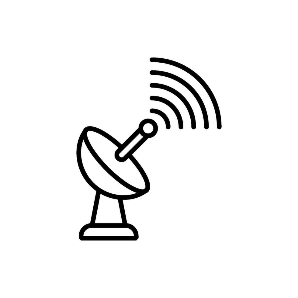 antenne la tour icône vecteur conception modèles