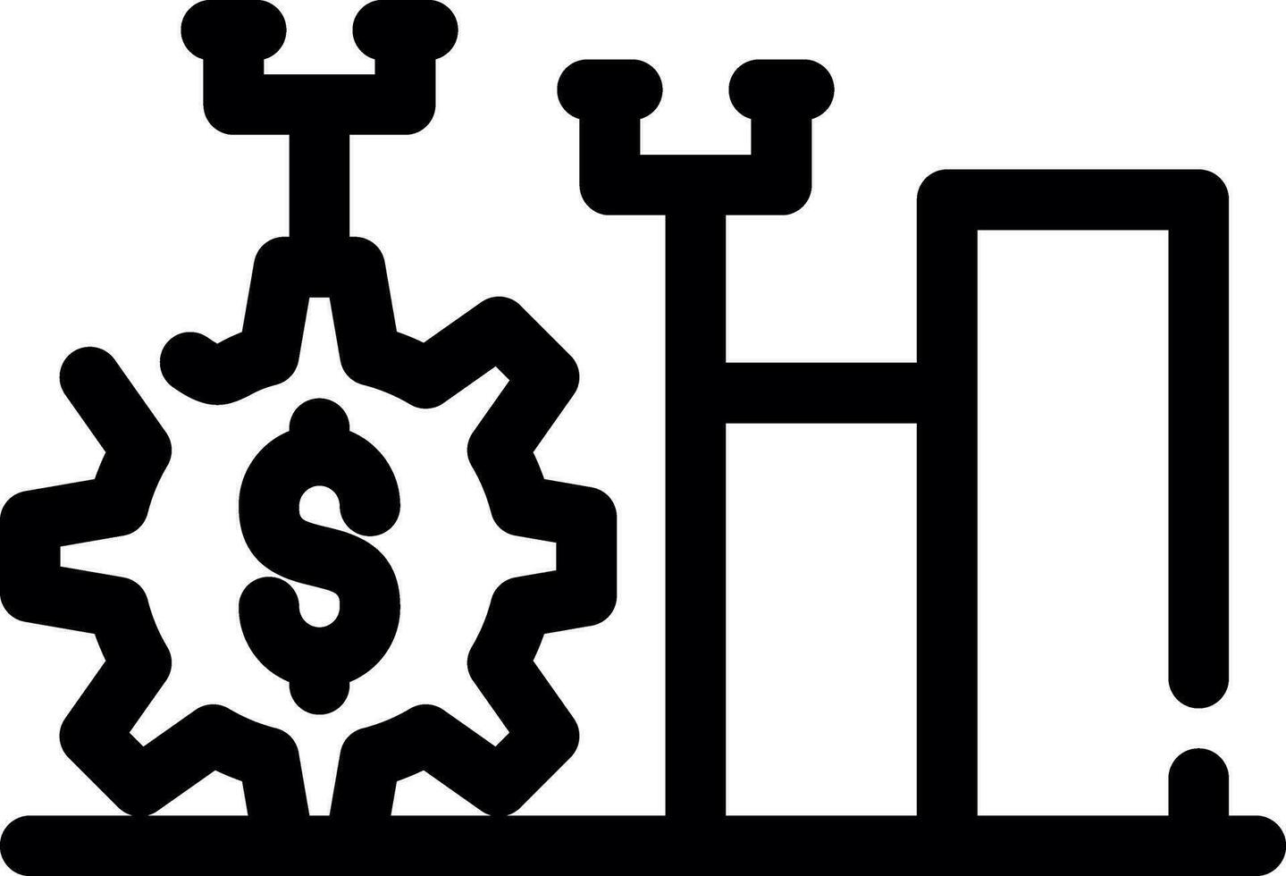 conception d'icône créative économie numérique vecteur