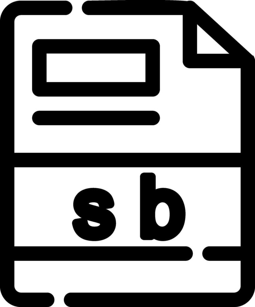 fichier format Créatif icône conception vecteur