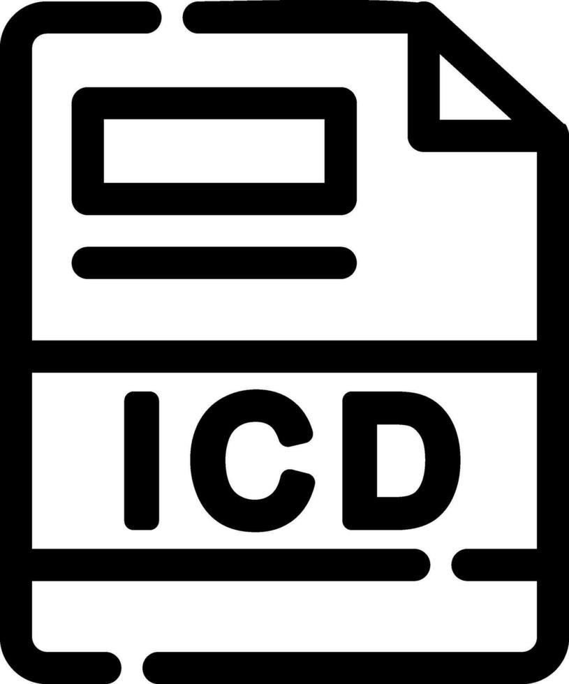 fichier format Créatif icône conception vecteur