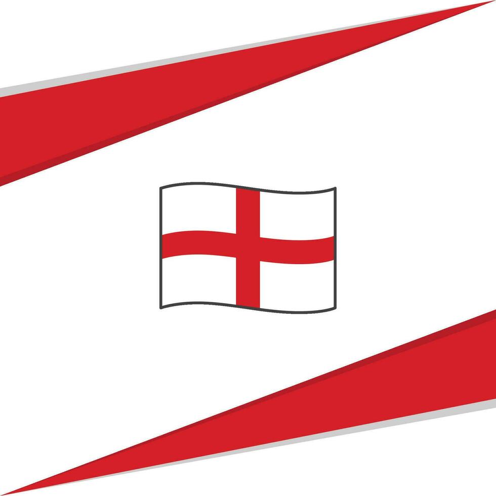 Angleterre drapeau abstrait Contexte conception modèle. Angleterre indépendance journée bannière social médias poste. Angleterre drapeau vecteur