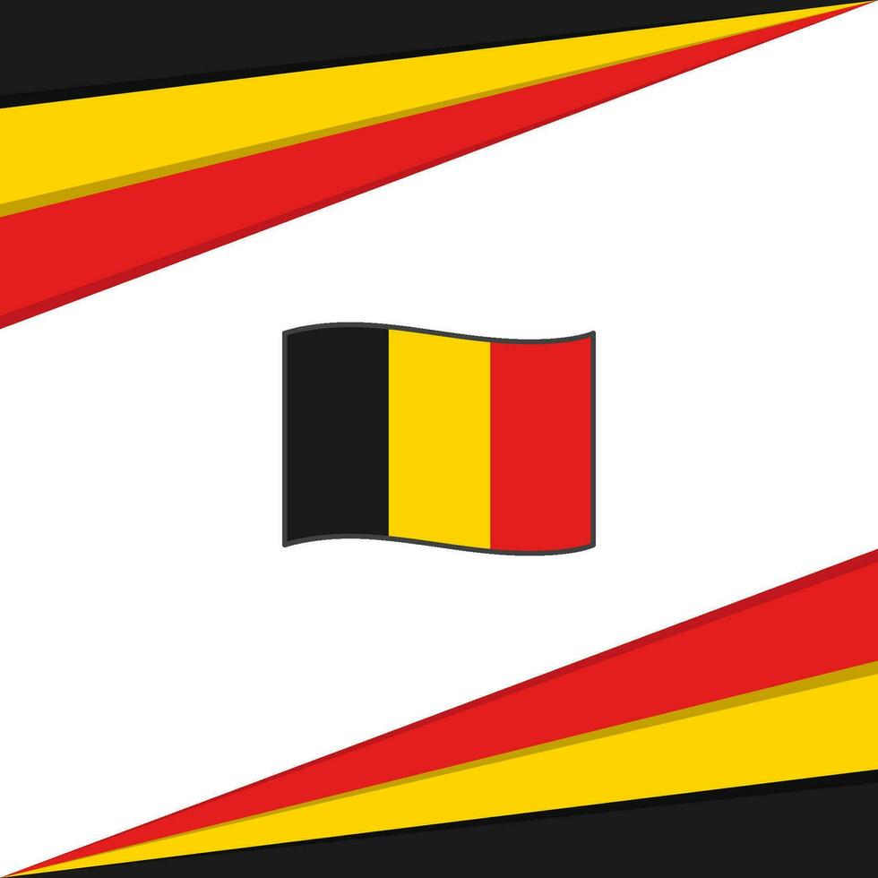 Belgique drapeau abstrait Contexte conception modèle. Belgique indépendance journée bannière social médias poste. Belgique conception vecteur