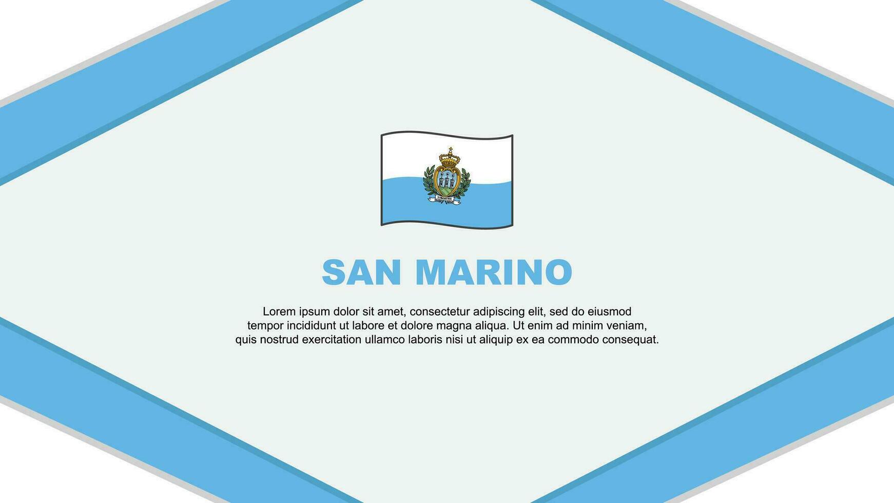 san marino drapeau abstrait Contexte conception modèle. san marino indépendance journée bannière dessin animé vecteur illustration. san marino modèle