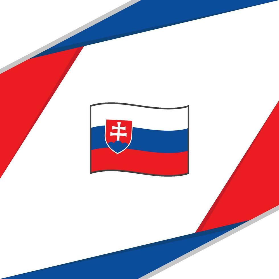 la slovaquie drapeau abstrait Contexte conception modèle. la slovaquie indépendance journée bannière social médias poste. la slovaquie Contexte vecteur