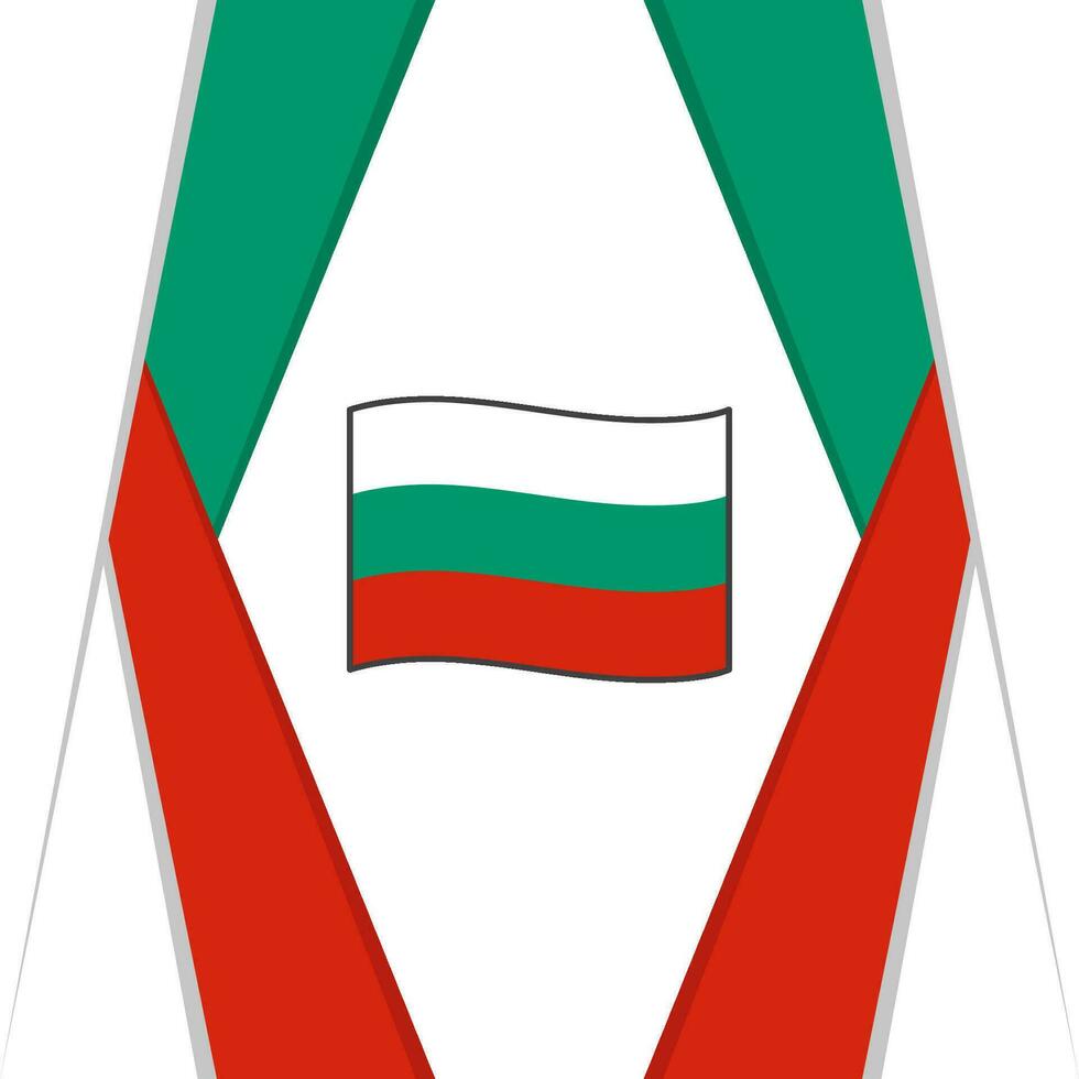 Bulgarie drapeau abstrait Contexte conception modèle. Bulgarie indépendance journée bannière social médias poste. Bulgarie conception vecteur