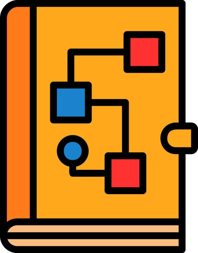 conception d'icône de vecteur de chronologie