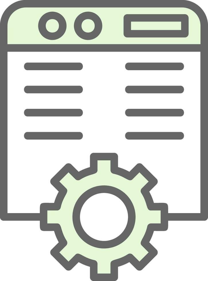 conception d'icône de vecteur de navigateur