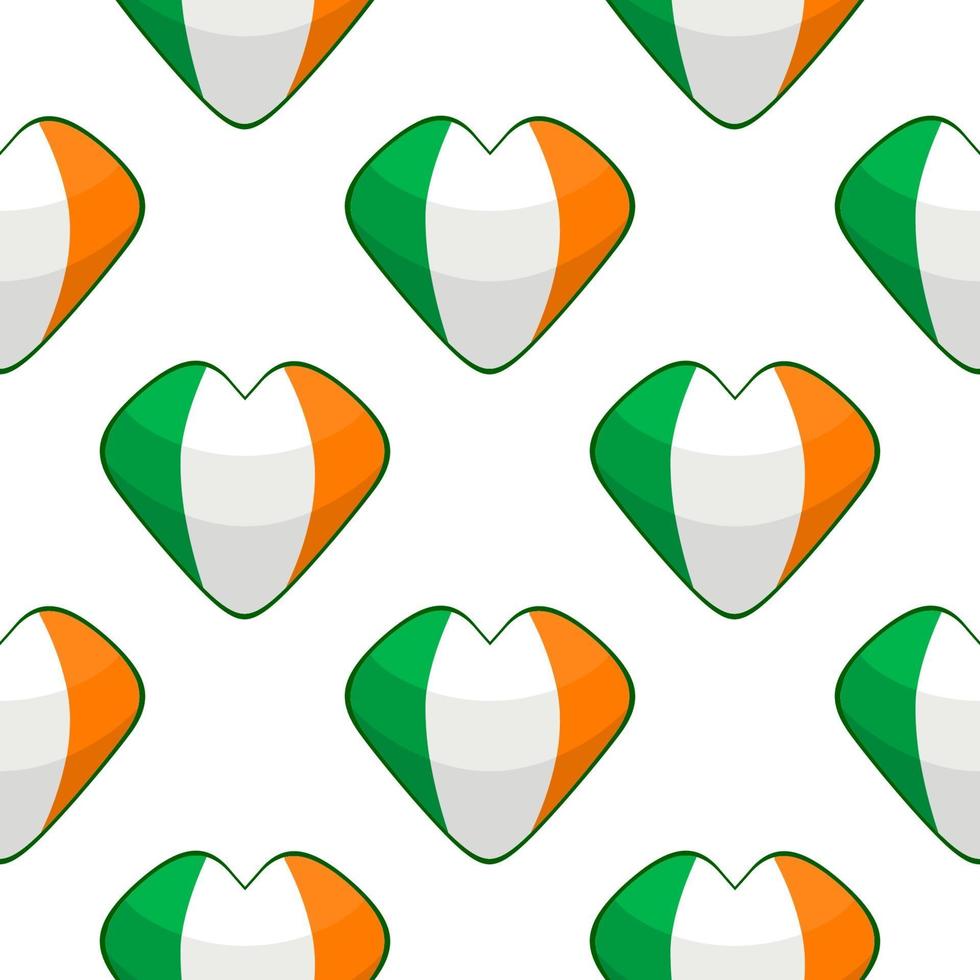 illustration sur le thème fête irlandaise st patrick day vecteur