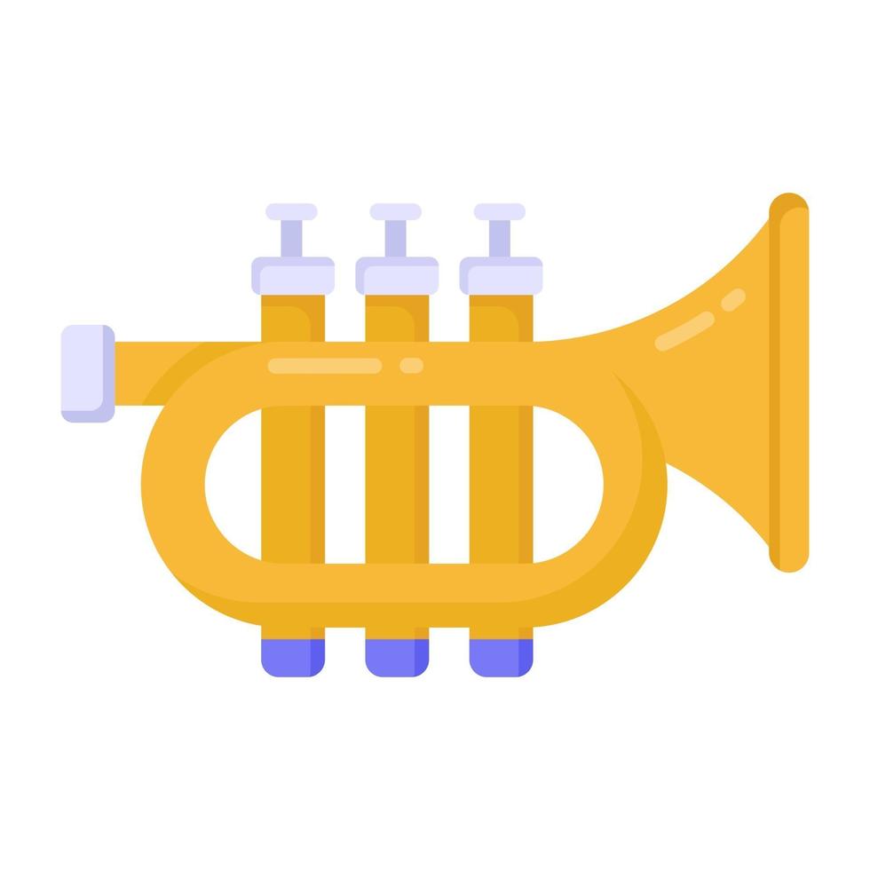 trompette et instrument de musique vecteur