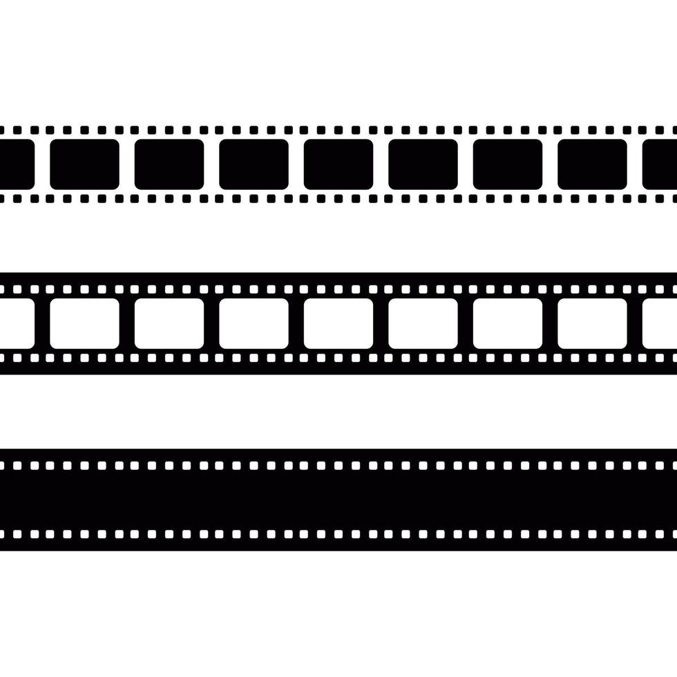 illustration vectorielle de film abstrait icône vecteur