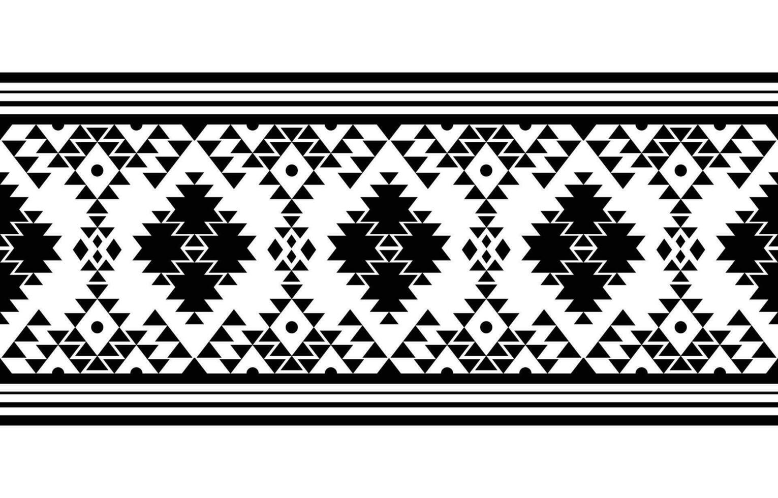 aztèque sans couture modèle. couverture textile impression texture tribal conception, géométrique symboles pour logo, cartes, en tissu décoratif travaux. traditionnel impression vecteur illustration. sur noir et blanc Contexte.
