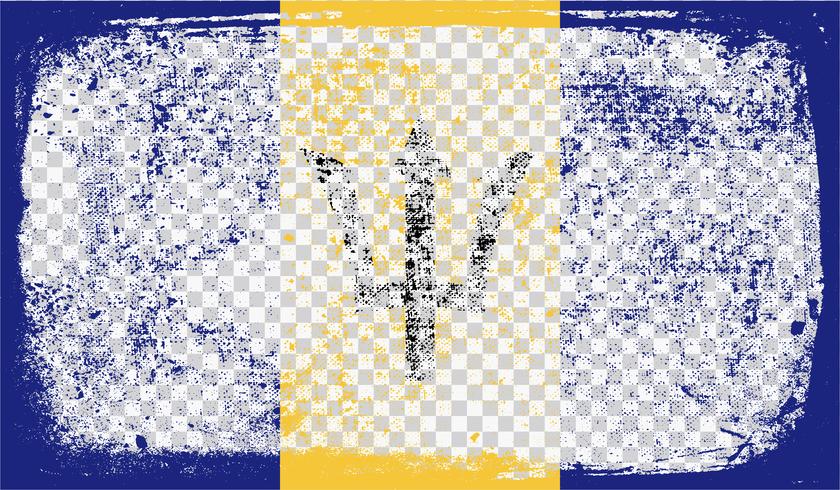 Drapeau de style Grounge, illustration vectorielle vecteur