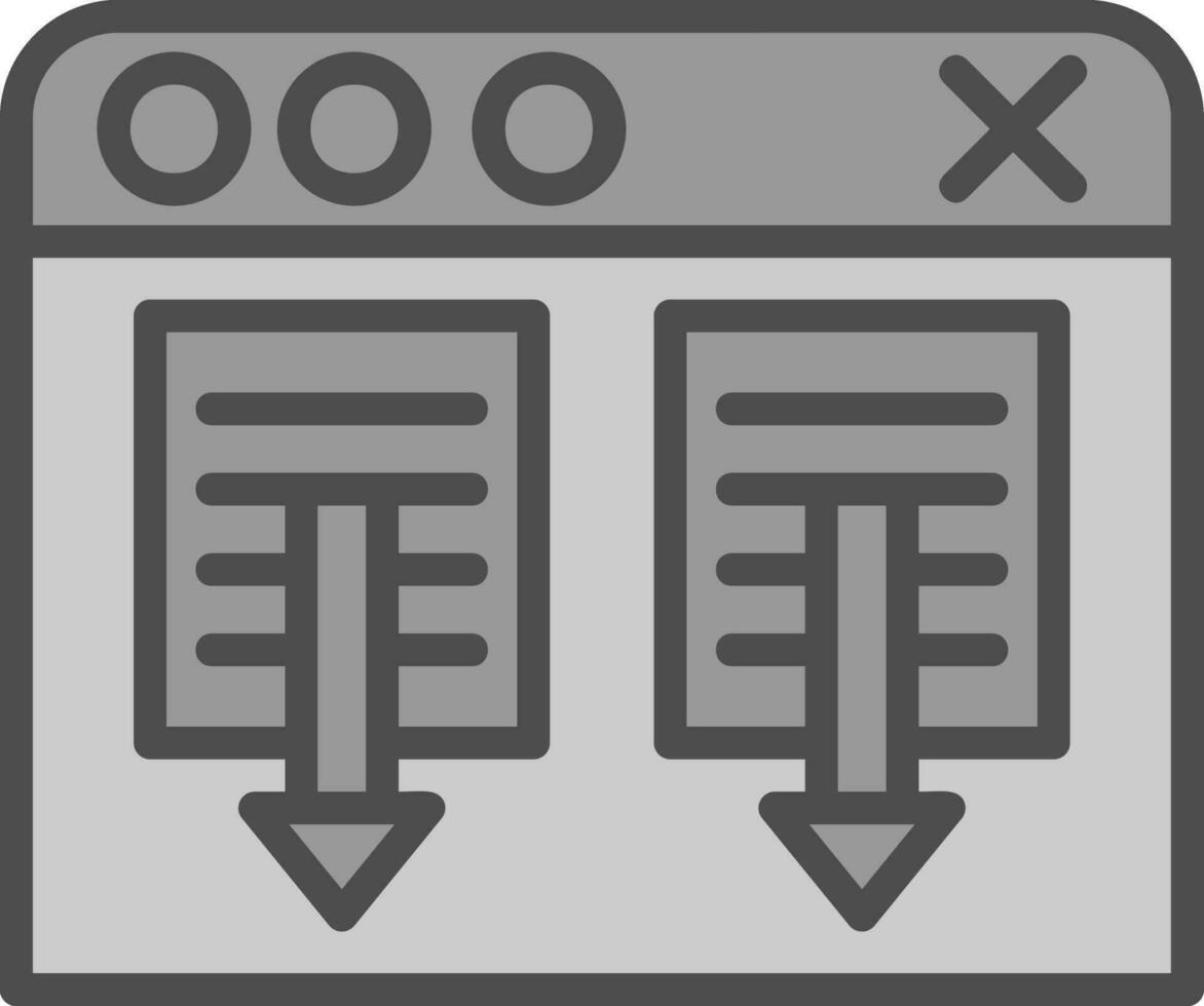 conception d'icône de vecteur de navigateur web