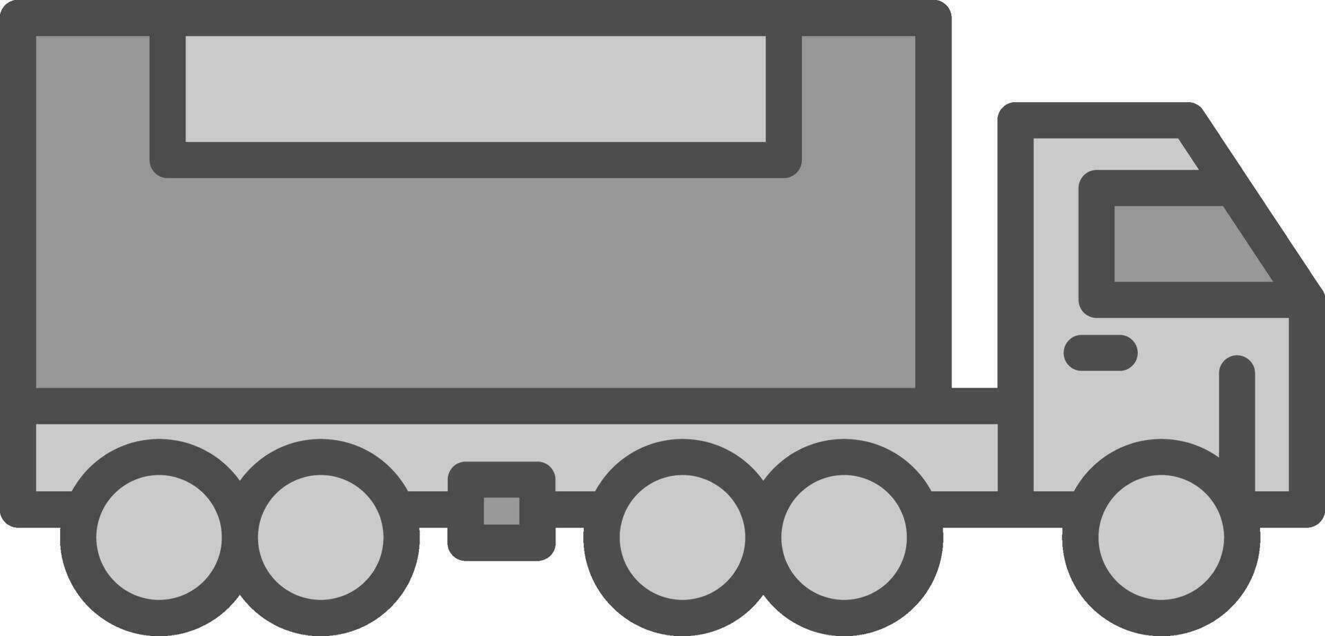 conception d'icône de vecteur de camion