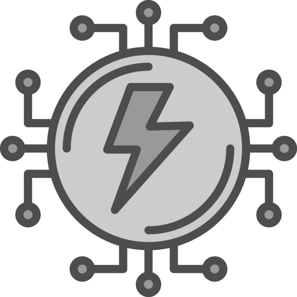 conception d'icône de vecteur d'énergie