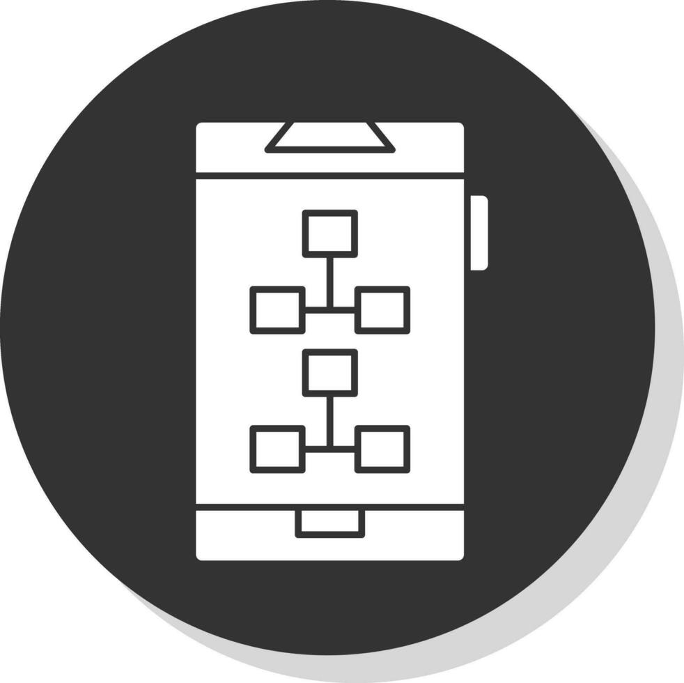 conception d'icône de vecteur de chronologie