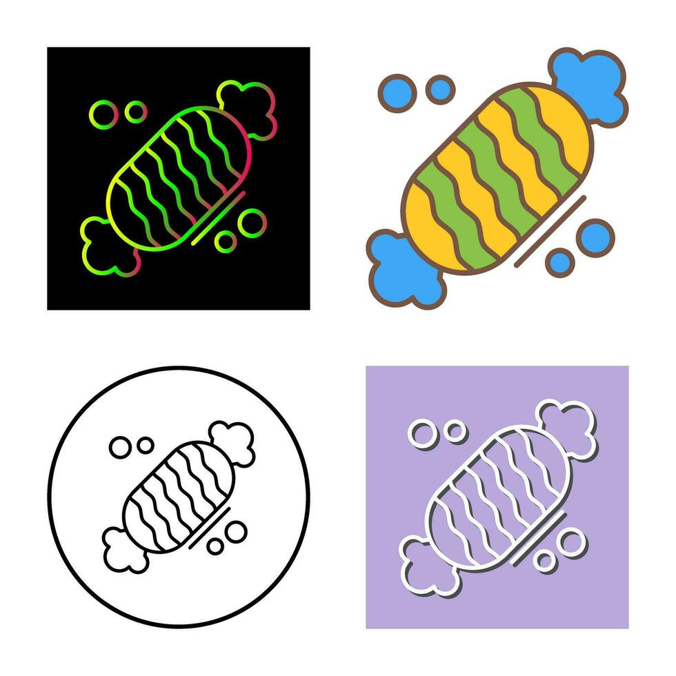icône de vecteur de bonbons