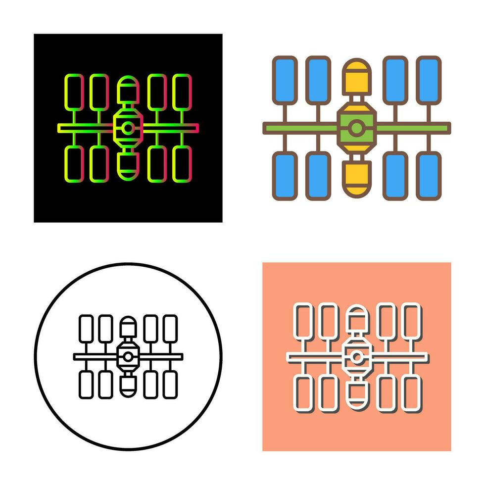 icône de vecteur de station spatiale