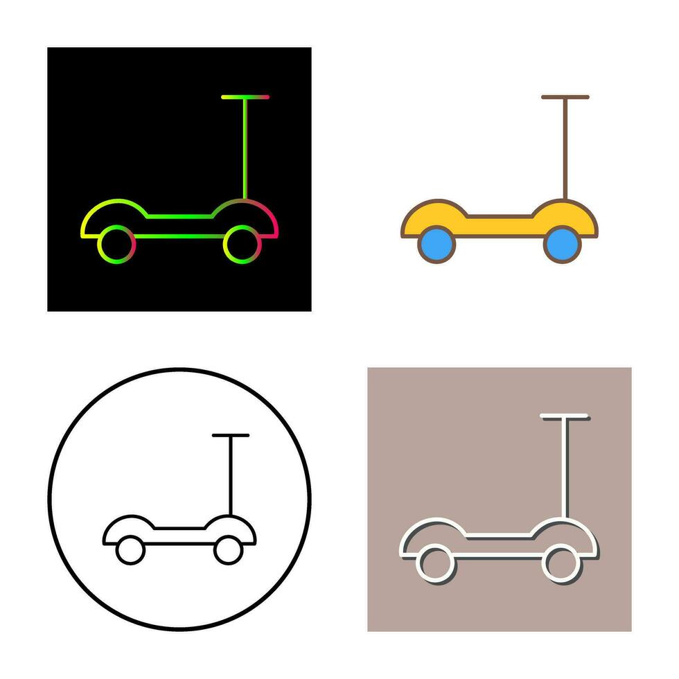 icône de vecteur de scooter