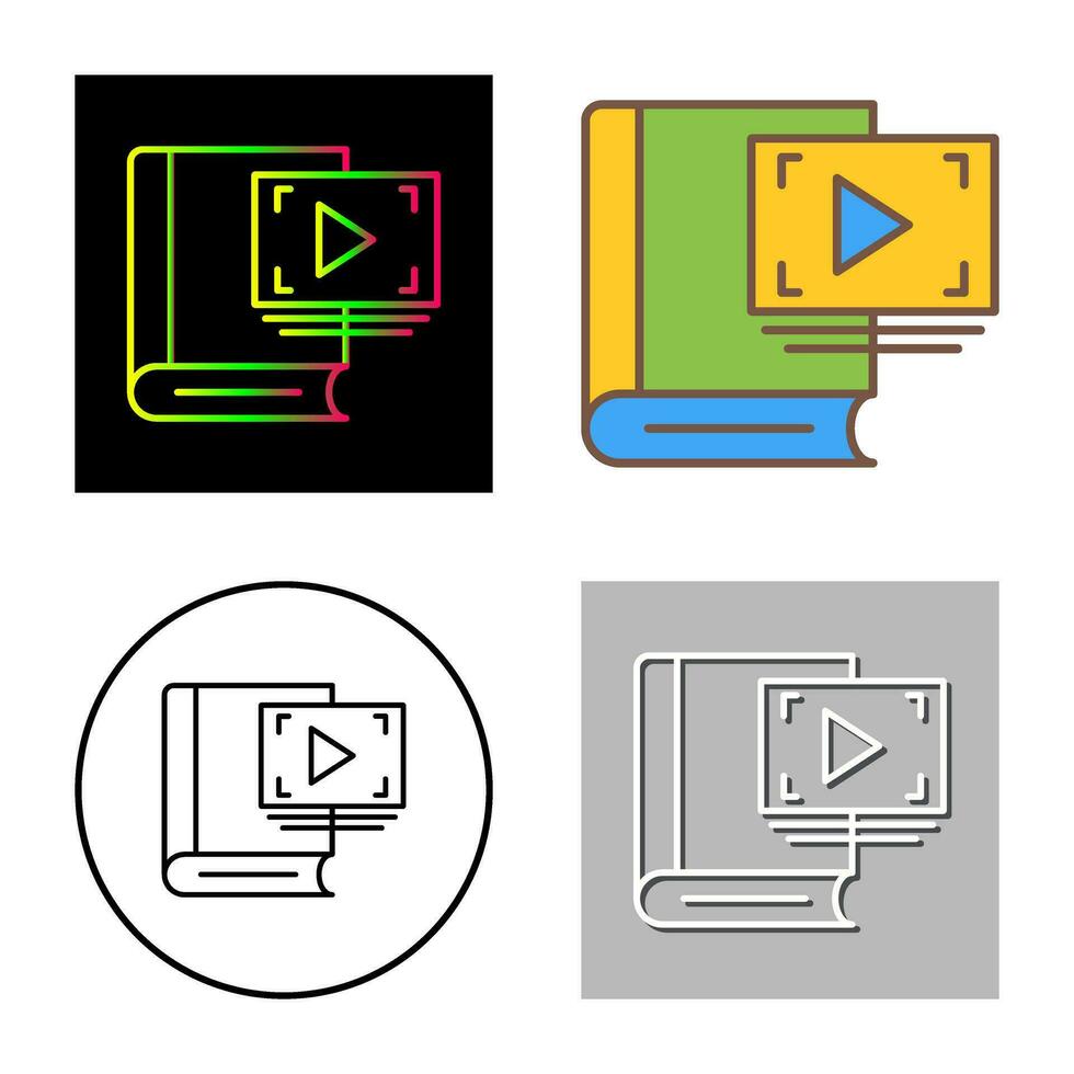 icône de vecteur vidéo