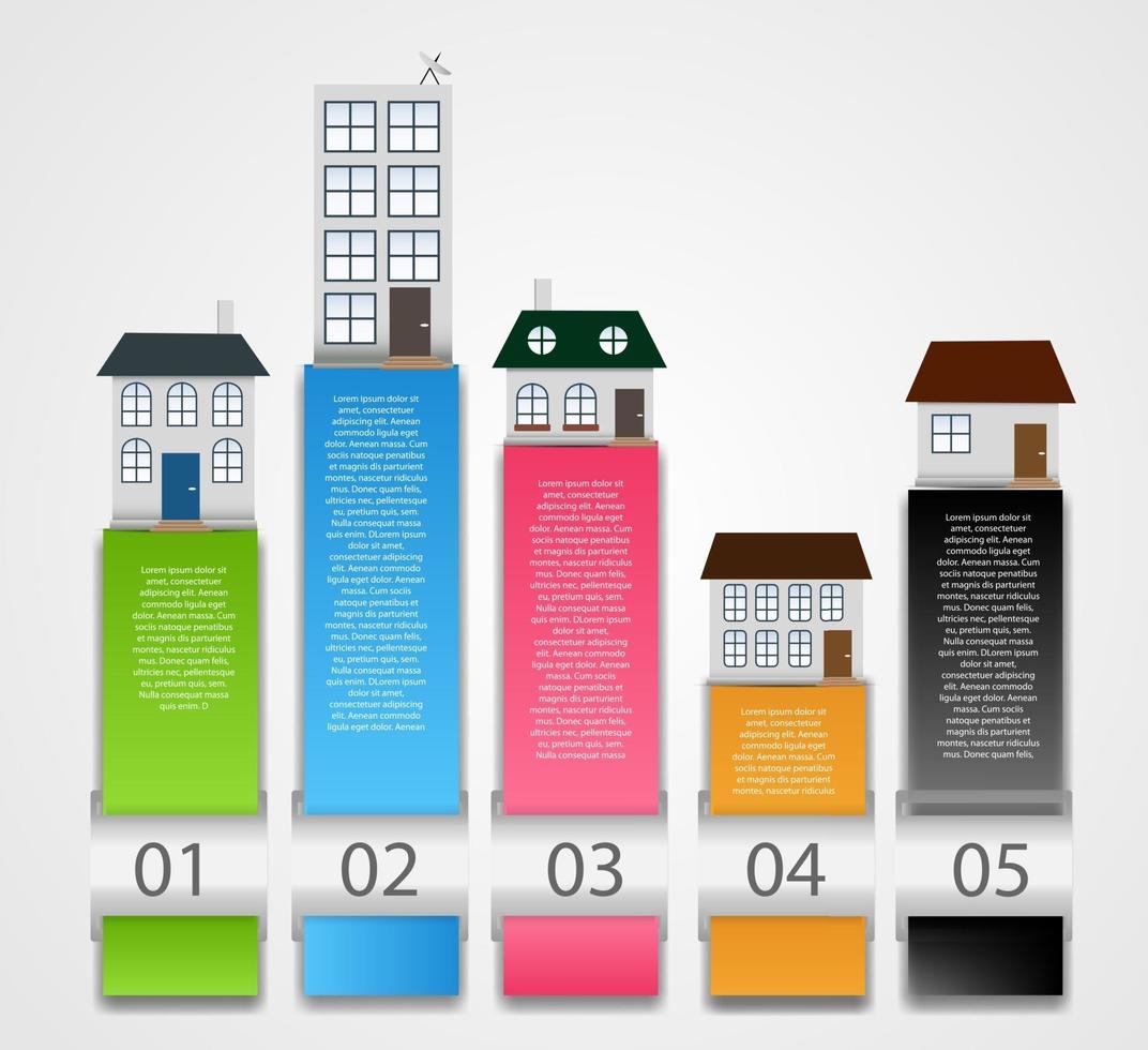 modèle d'infographie illustration vectorielle d'affaires vecteur