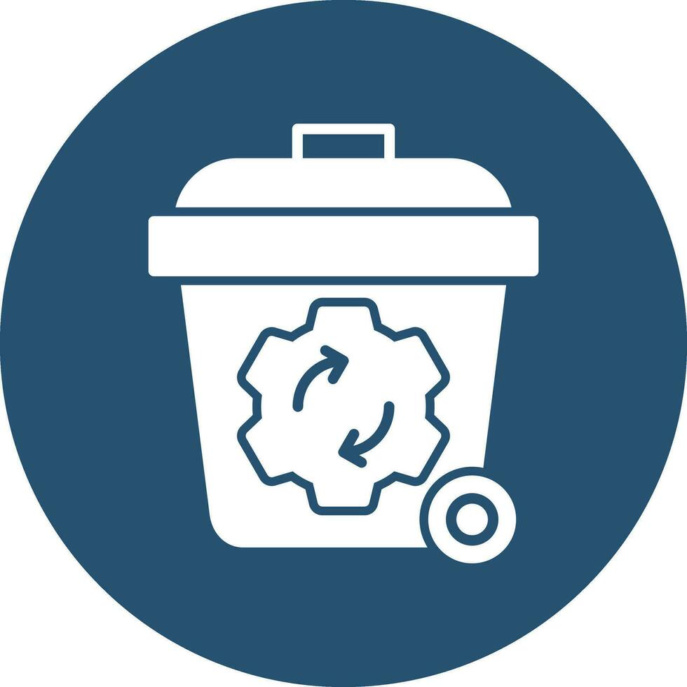 icône de vecteur recyclable