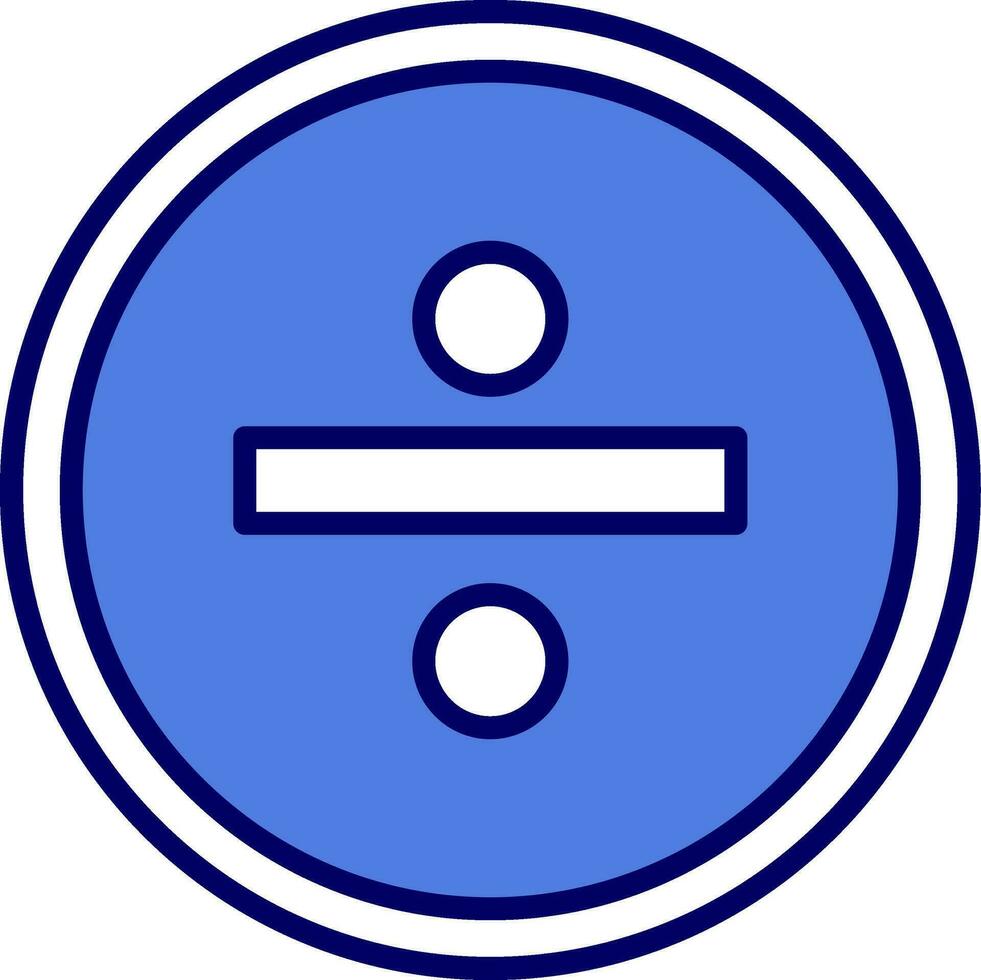 icône de vecteur de division