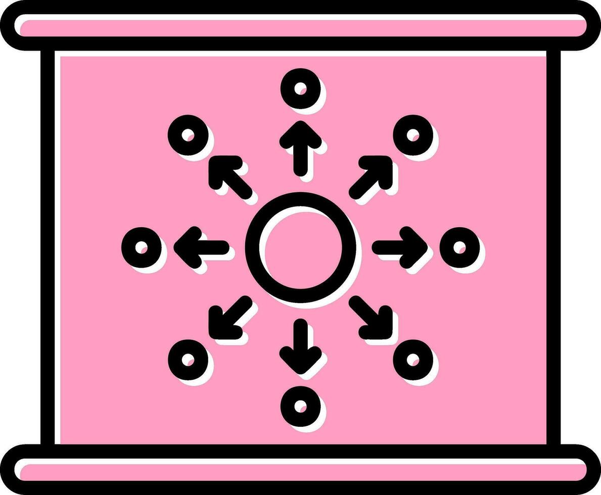 icône de vecteur de diffusion