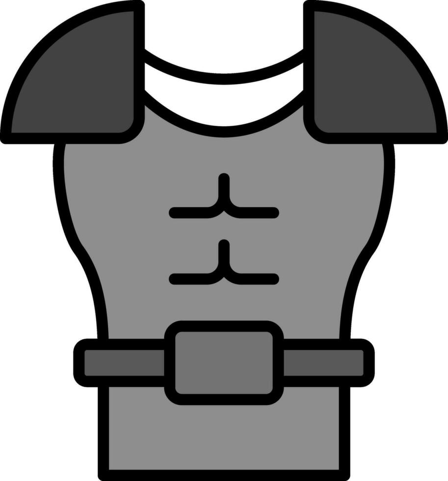 icône de vecteur d'armure