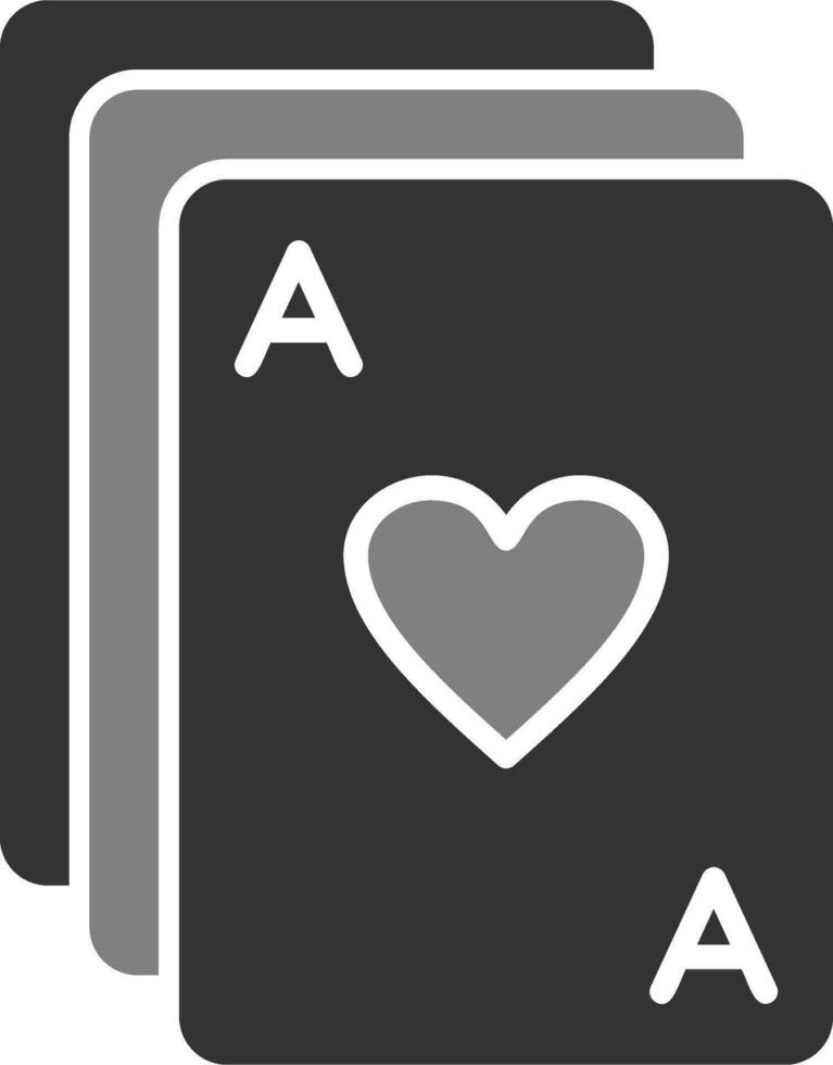 icône de vecteur de cartes de poker