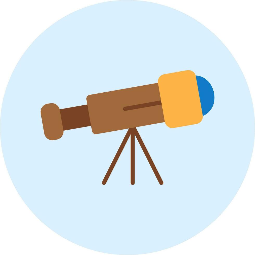 icône de vecteur de télescope