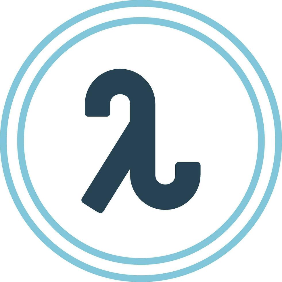 lambda vecteur icône