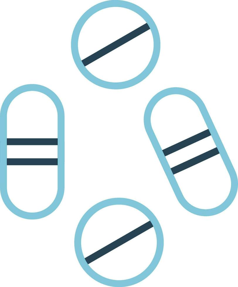 icône de vecteur de pilules