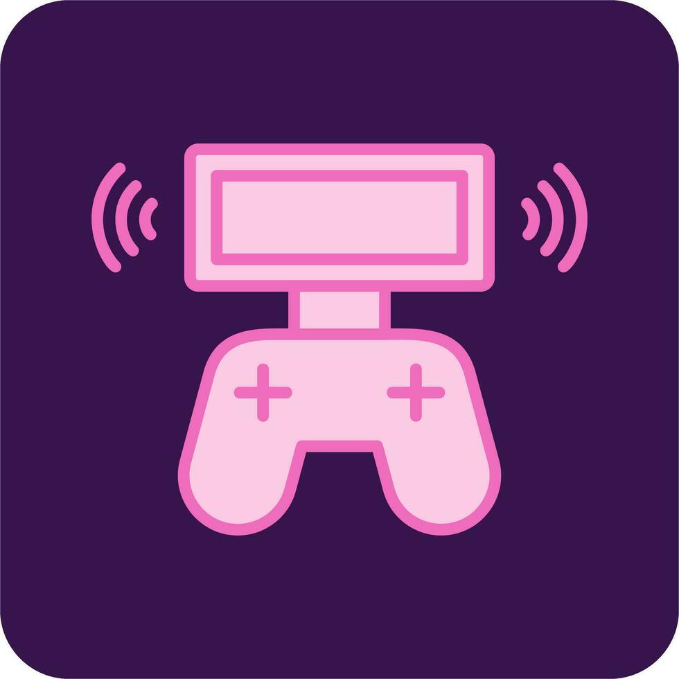 icône de vecteur de manette de jeu