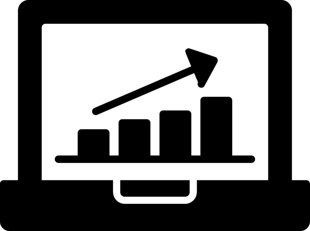 icône de vecteur de croissance