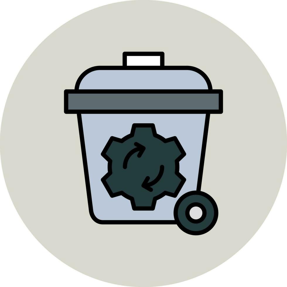 icône de vecteur recyclable