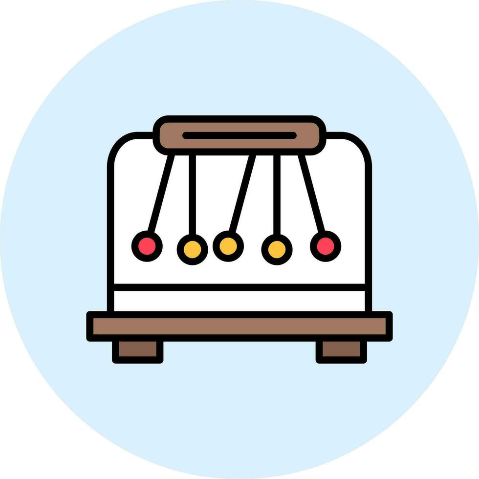 icône de vecteur de pendule